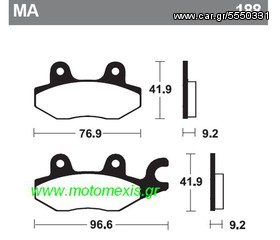 Τακακια φρενα HONDA ,GRAND,ASTREA SUPRA,GLX ,INNOVA,LIFAN,DAYTONA. τηλ 2310 522 224