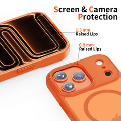 Tech-Protect MagMat MagSafe Case for iPhone 17 Pro Max - Orange-thumb-2