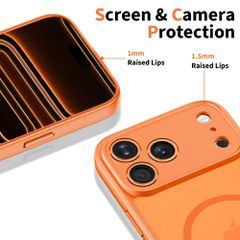 Tech-Protect BasicMag MagSafe Case for iPhone 17 Pro - Orange-thumb-3