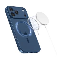 Tech-Protect BasicMag MagSafe Case for iPhone 17 Pro Max - Navy Blue-thumb-2