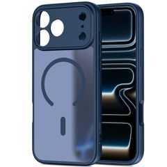 Tech-Protect BasicMag MagSafe Case for iPhone 17 Pro Max - Navy Blue-thumb-1