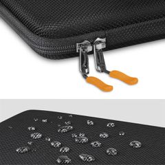 Tech-Protect Hardpouch for 15-16 Laptops - Black and Orange-thumb-3