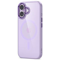 Tech-Protect MagMat MagSafe Case for iPhone 17 - Transparent Purple-thumb-1