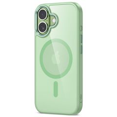 Tech-Protect MagMat MagSafe Case for iPhone 17 - Transparent Green-thumb-1