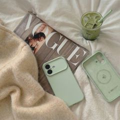 Tech-Protect Silicone MagSafe Case for iPhone 17 - Green-thumb-3