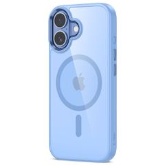 Tech-Protect MagMat MagSafe Case for iPhone 17 - Transparent Blue-thumb-1