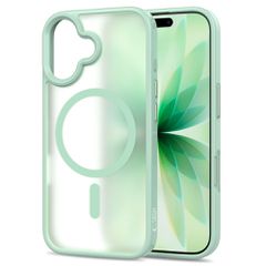 Tech-Protect MagMat MagSafe Case for iPhone 17 - Transparent Green-thumb-1