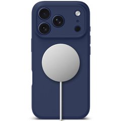 Tech-Protect Silicone MagSafe Case for iPhone 17 Pro Max - Navy Blue-thumb-4
