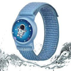 Tech-Protect Nylon Strap for Apple AirTag 1/2 - Blue-thumb-1