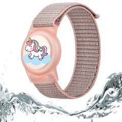 Tech-Protect Nylon Strap for Apple AirTag 1/2 - Pink-thumb-1