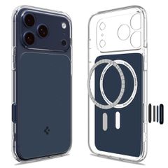 Spigen Thin Fit MagSafe Case for iPhone 17 Pro - Clear Navy Blue-thumb-1