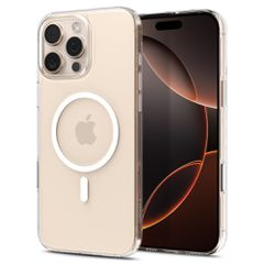 Spigen Thin Fit MagSafe Case for iPhone 16 Pro - Clear and White-thumb-1
