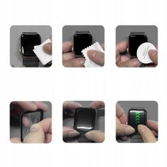 Tech-Protect Glass Flex+ 2-pack for Apple Watch 44mm - black-thumb-3