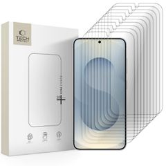 CLEAR Tech-Protect Tempered Glass Bundle 10-pack for Samsung Galaxy S24/S25