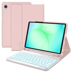 Tech-Protect SC Pen Case for Samsung Galaxy Tab A9+ / A11+ Plus 11.0 X210 / X215 / X216 / X230 / X235 / X236 - Pink