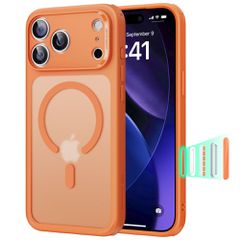 ESR Classic Hybrid MagSafe Case for iPhone 17 Pro Max - Clear Orange