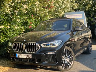 Bmw X6 2021 4X4 M-Sport Πανόραμα/Δερμάτινα/Hybrid ΕΛΛΗΝΙΚΟ !-thumb-1