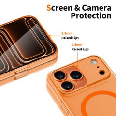 Tech-Protect Magslim MagSafe Case for iPhone 17 Pro - Orange-thumb-3