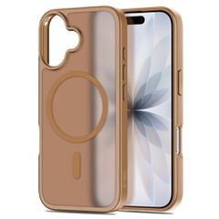 Tech-Protect BasicMag MagSafe Case for iPhone 17 - Brown-thumb-1