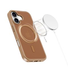 Tech-Protect BasicMag MagSafe Case for iPhone 17 - Brown-thumb-2