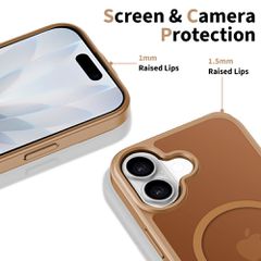 Tech-Protect BasicMag MagSafe Case for iPhone 17 - Brown-thumb-3