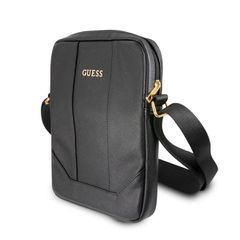 Guess Saffiano 10" Tablet Bag - Black-thumb-1