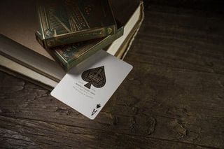 Theory 11 Playing Cards Monarch Green-thumb-1
