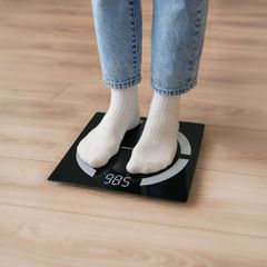 Wozinsky WIWL-30 Smart Bluetooth Bathroom Scale - Black-thumb-2