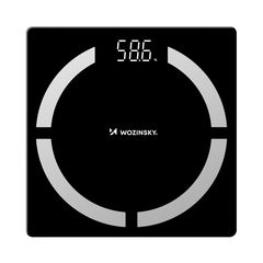 Wozinsky WIWL-30 Smart Bluetooth Bathroom Scale - Black-thumb-1