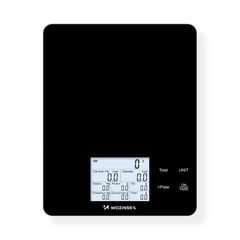 Wozinsky WIK-10 Smart Kitchen Scale with Digital Display, Bluetooth App - Black-thumb-1