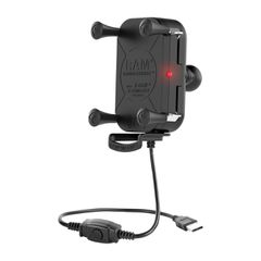 [cargr_clean_title(RAM Mounts RAM Mounts, Tough-Charge™ X-Grip® wireless charging holder)]