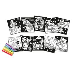 Hello Kitty and Friends Notebook + markers-thumb-1