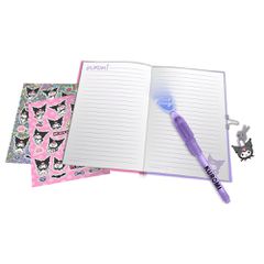 Hello Kitty Kuromi Diary + magic pen-thumb-1