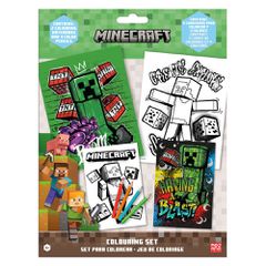 Minecraft Colouring set-thumb-1