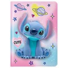Disney Stitch Squshy notebook + pompom pen-thumb-2