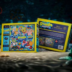 SpongeBob SquarePants multi-dimensional puzzle (1000 pieces)-thumb-1