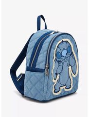 DISNEY - Stitch "Denim" - Mini Backpack Loungefly 'Exclusive'-thumb-1