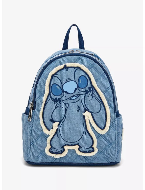 DISNEY - Stitch "Denim" - Mini Backpack Loungefly 'Exclusive'