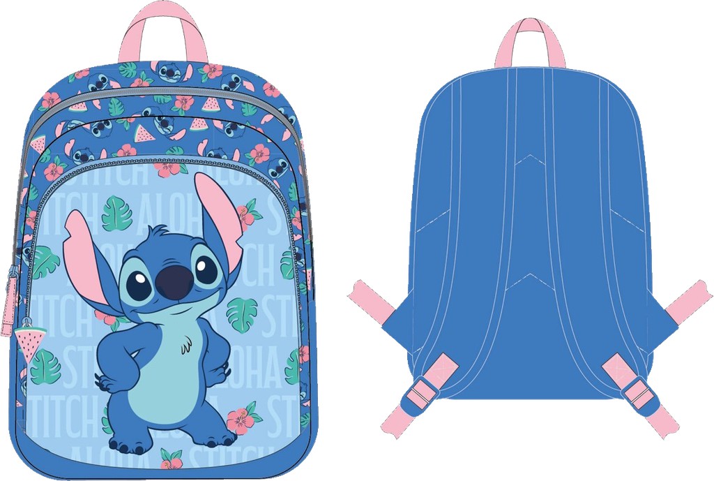 STITCH - Watermelon - 2 Compartiments BackPack '38x28x16cm'