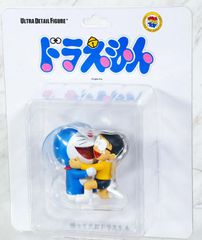 DORAEMON - Kaettekita Doraemon - 2 Statue set 6cm-thumb-1
