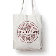 HARRY POTTER - Platform 9 3/4 - Tote Bag - 36x42cm