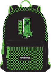 MINECRAFT - Boom - 1 Comp. BackPack + pocket '42x30x18cm'