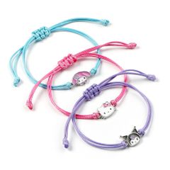HELLO KITTY & Friends - Set of 3 Friendship Bracelets