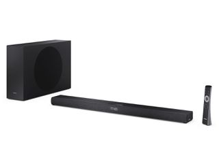 Sharp - 2.1ch Ultra-slim Dolby Atmos / DTS Virtual:X Soundbar with Wireless Subwoofer HT-SBW320 / Electronics