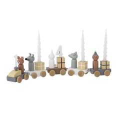 Bloomingville MINI - Junaid Birthday Decoration - Brown / Baby and Children