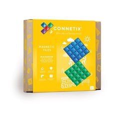 Connetix - Base Plate - Rainbow Blue & Green (CT-R-BG002-BP) / Toys