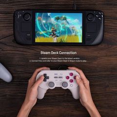 8BitDo Pro2 Wired Gamepad Grey Ed. / Nintendo Switch 2-thumb-3