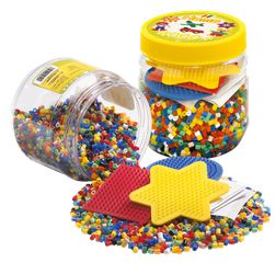 Hama - 4000 pcs. with 3 assorted pin plates (382052)