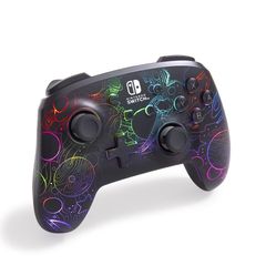 PowerA - Enhanced Wireless Controller - Galactic Vortex (Lumectra)/ Nintendo Switch / Nintendo Switch-thumb-1