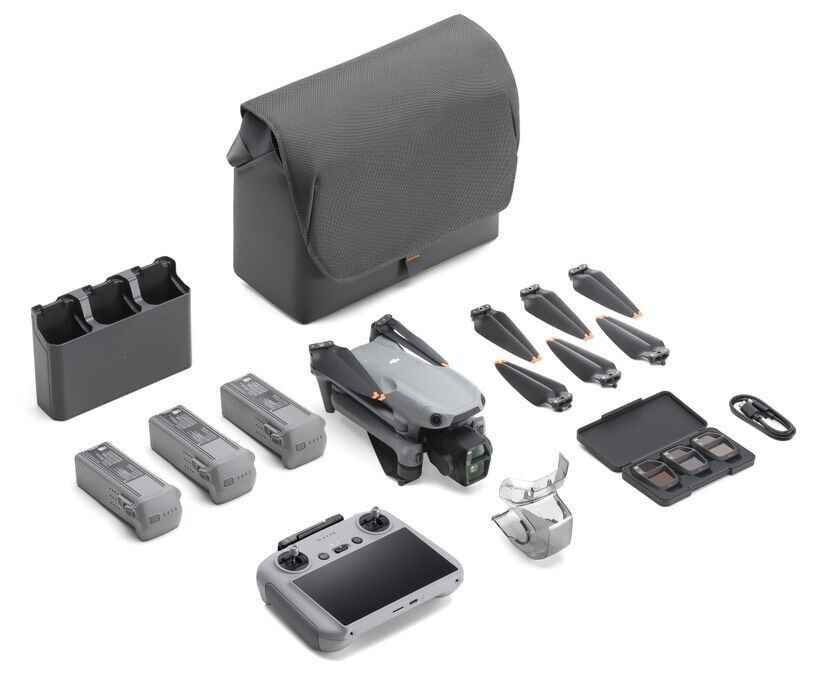 DJI - Air 3S Fly More Combo (DJI RC 2) - Drone / Electronics